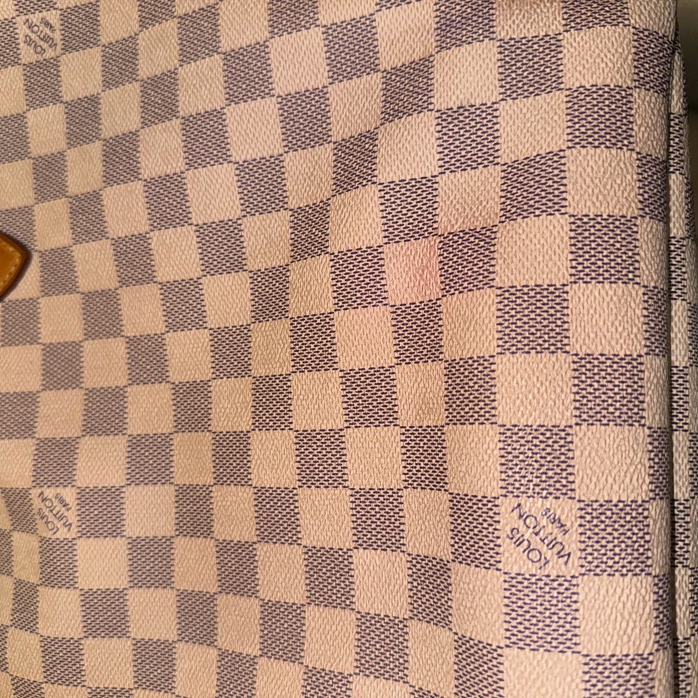 Louis Vuitton neverfull  Tote Damier MM? Light Gray and Cream - Picture 8 of 11
